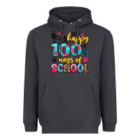 Smoke happy 100th days of school cat Heavyweight Hoodie - Artiststas
