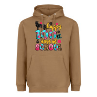 Toasted Coconut happy 100th days of school cat Heavyweight Hoodie - Artiststas