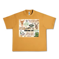 Peanut Butter hunting life Urban Heavy Tee - MaliasSmallBusiness