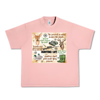 Salmon hunting life Urban Heavy Tee - MaliasSmallBusiness
