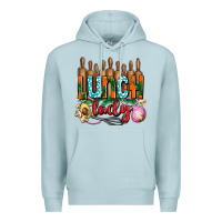 Blue Mist lunch lady with onions Premium Hoodie - AdoDesignShop
