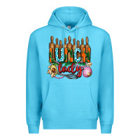 Ocean Blue lunch lady with onions Premium Hoodie - AdoDesignShop