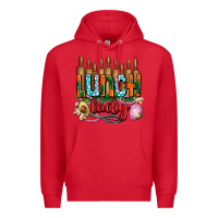 Red lunch lady with onions Premium Hoodie - AdoDesignShop