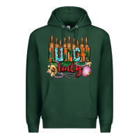 Sports Green lunch lady with onions Premium Hoodie - AdoDesignShop