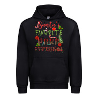 Black santa's favorite para professional Urban Hoodie - MaliasSmallBusiness