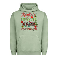 Pigment Oil Green santa's favorite para professional Urban Hoodie - MaliasSmallBusiness