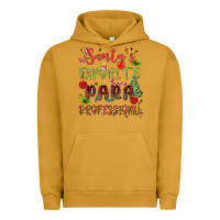 Pigment Peanut Butter santa's favorite para professional Urban Hoodie - MaliasSmallBusiness
