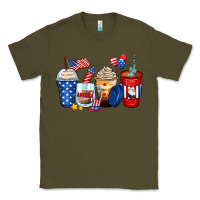 Army Green 4th of july coffee cups Classic Tee - Zillion Design Studio