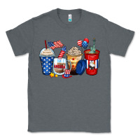 Charcoal Heather 4th of july coffee cups Classic Tee - Zillion Design Studio