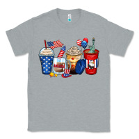 Heather Grey 4th of july coffee cups Classic Tee - Zillion Design Studio