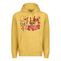 Antique Gold i like you elote mexican valentines day Premium Hoodie - MaliasSmallBusiness