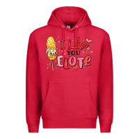 Cardinal i like you elote mexican valentines day Premium Hoodie - MaliasSmallBusiness