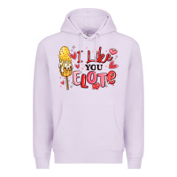 Lilac i like you elote mexican valentines day Premium Hoodie - MaliasSmallBusiness