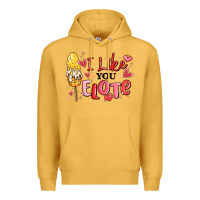Mustard i like you elote mexican valentines day Premium Hoodie - MaliasSmallBusiness