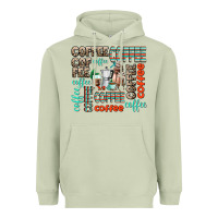 Matcha coffee Heavyweight Hoodie - AdoDesignShop