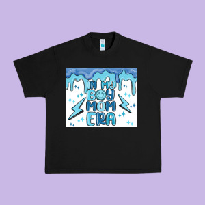 In My Boy Mom Era Urban Heavy Tee Designed By Maliassmallbusiness
