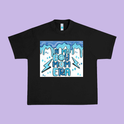 In My Boy Mom Era Urban Heavy Tee Designed By Maliassmallbusiness