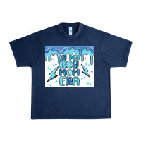 Navy in my boy mom era Urban Heavy Tee - MaliasSmallBusiness
