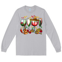 Moon Dust mexico wine glasses Long Sleeve Tee - Zillion Design Studio