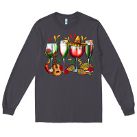 Smoke mexico wine glasses Long Sleeve Tee - Zillion Design Studio