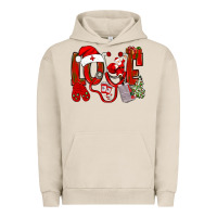 Pigment French Oak christmas love nurse Urban Hoodie - NancyCooperArtShop