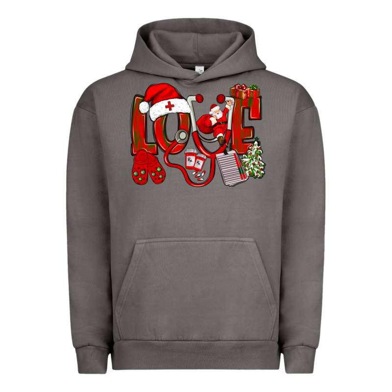 Christmas Love Nurse Urban Hoodie by NancyCooperArtShop | Teevron