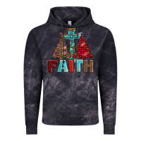 Cloud Black cross and christmas trees Vintage Hoodie - AdoDesignShop