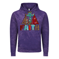 Cloud Purple cross and christmas trees Vintage Hoodie - AdoDesignShop