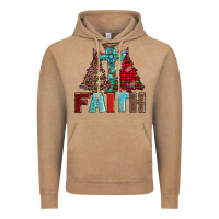 Vintage Coffee cross and christmas trees Vintage Hoodie - AdoDesignShop