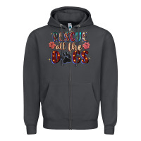 Smoke rescue all the dogs Zipper Hoodie - Zillion Design Studio