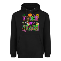 Black trick or teach Heavyweight Hoodie - AdoDesignShop