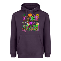 Plum trick or teach Heavyweight Hoodie - AdoDesignShop