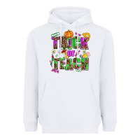 White trick or teach Heavyweight Hoodie - AdoDesignShop