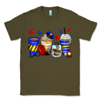 Army Green police coffee cups Classic Tee - Zillion Design Studio