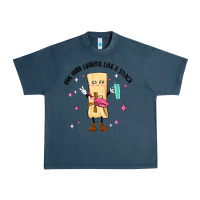 Midnight Navy out here looking like a snack Urban Heavy Tee - MaliasSmallBusiness