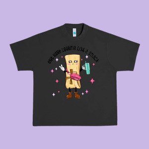 Out Here Looking Like A Snack Urban Heavy Tee Designed By Maliassmallbusiness