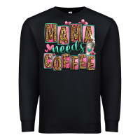 Black mama needs coffee mother's day Premium Sweatshirt - Jasminsmagicworld