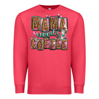 Cardinal mama needs coffee mother's day Premium Sweatshirt - Jasminsmagicworld