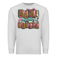 Dove Grey mama needs coffee mother's day Premium Sweatshirt - Jasminsmagicworld