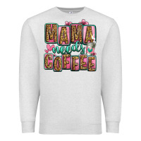 Oatmeal Heather mama needs coffee mother's day Premium Sweatshirt - Jasminsmagicworld