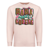 Pale Pink mama needs coffee mother's day Premium Sweatshirt - Jasminsmagicworld