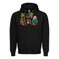 Black viva mexico Zipper Hoodie - CTS Tumbler Store
