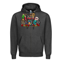 Charcoal Heather viva mexico Zipper Hoodie - CTS Tumbler Store