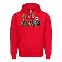 Red viva mexico Zipper Hoodie - CTS Tumbler Store