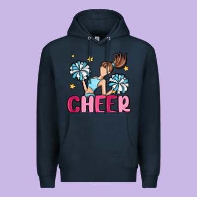 Cheer Premium Hoodie Designed By Maliassmallbusiness