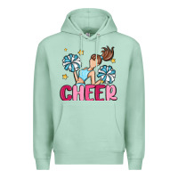 Seafoam cheer Premium Hoodie - MaliasSmallBusiness