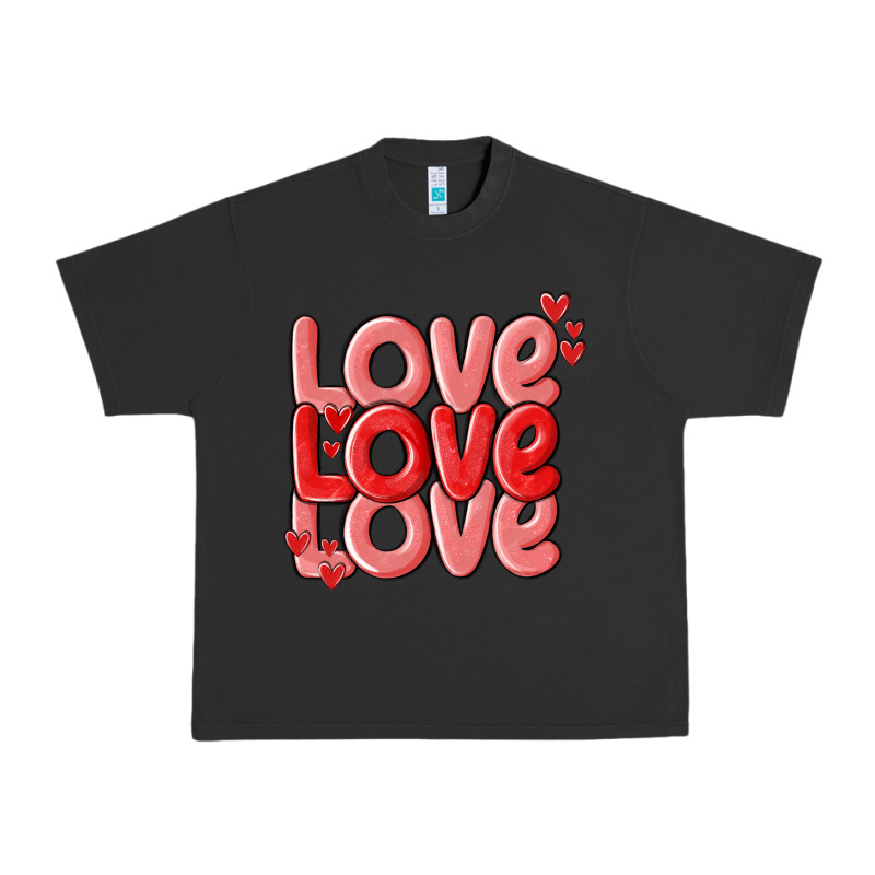 Love Valentines Day Urban Heavy Tee by MaliasSmallBusiness | Teevron