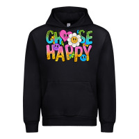 Black choose happy with smile Urban Hoodie - NancyCooperArtShop