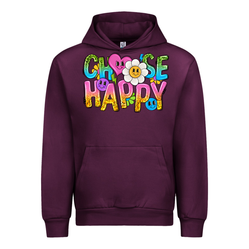 Choose Happy With Smile Urban Hoodie by NancyCooperArtShop | Teevron