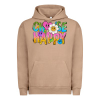 Pigment Burro choose happy with smile Urban Hoodie - NancyCooperArtShop